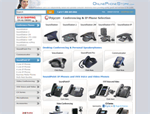 Tablet Screenshot of poly.onlinephonestore.com